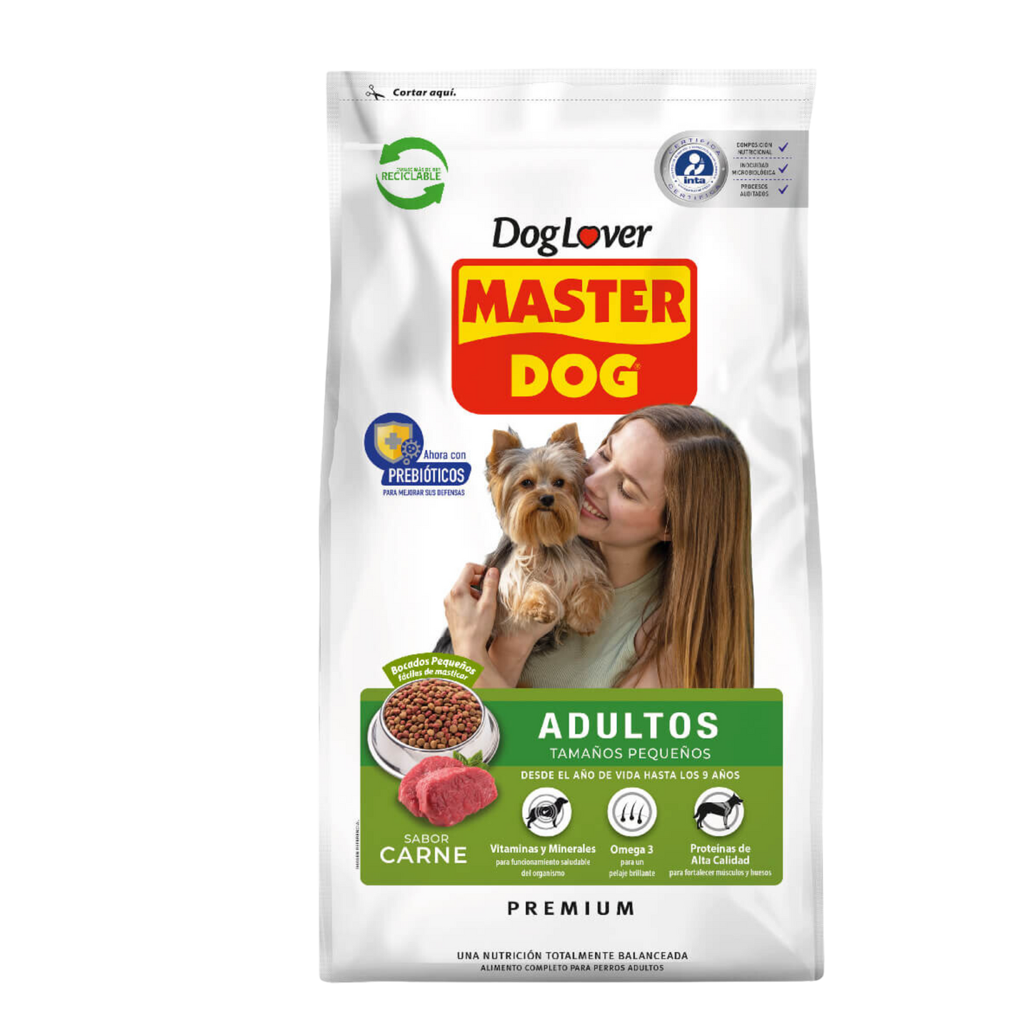 Master Dog Adulto Razas Pequeñas 18 KG