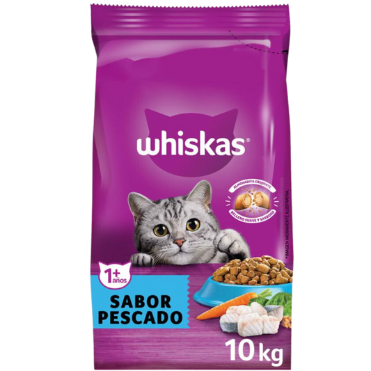 Whiskas Gato Adulto Pescado 10KG