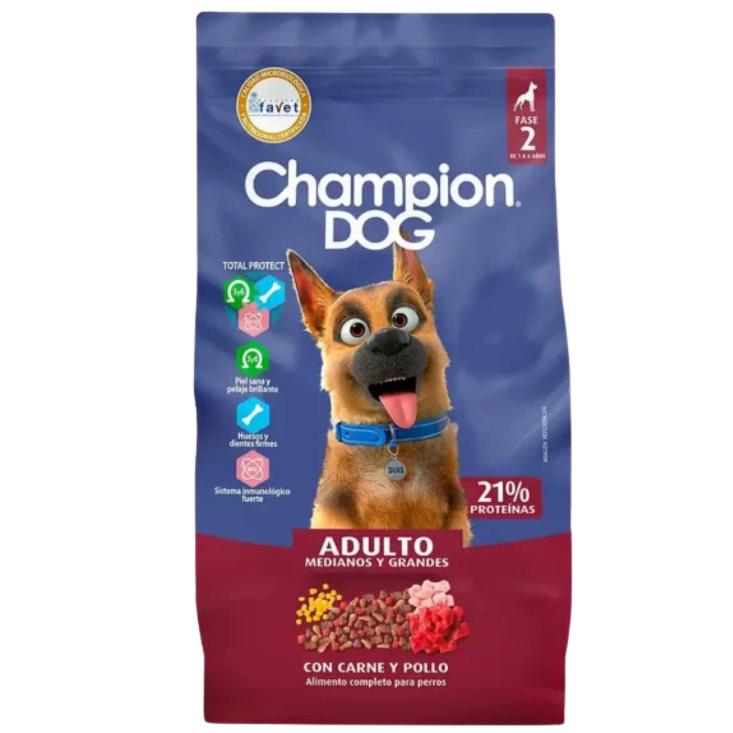 Champion Dog Adulto Carne y Pollo 18 kg