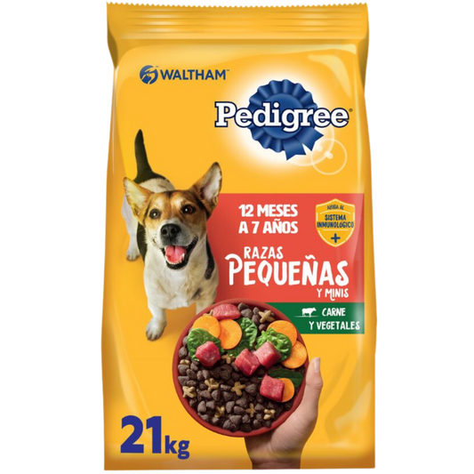 Pedigree Adulto Razas Pequeñas 21 KG