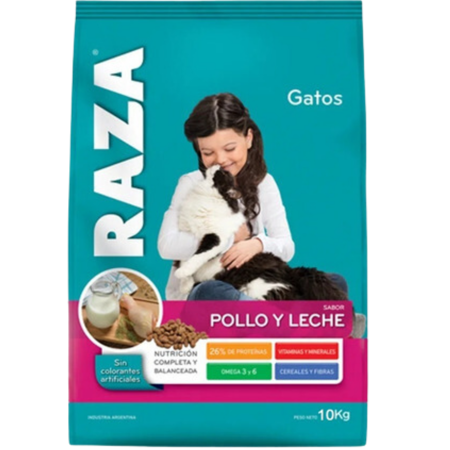 Raza Gato Pollo 10 KG