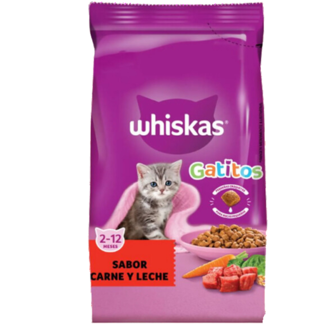 Whiskas Gatitos Carne Leche 10 KG